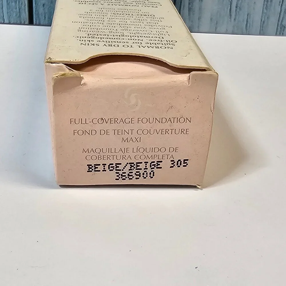 Mary Kay Full Coverage Foundation - Beige #305 - NIB - New‎ Old Stock